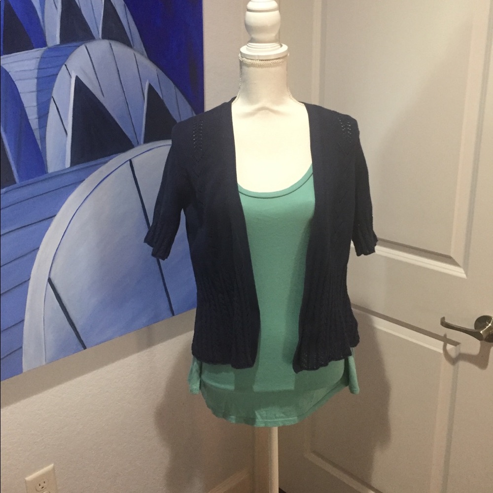 Motherhood Maternity Navy Cardigan